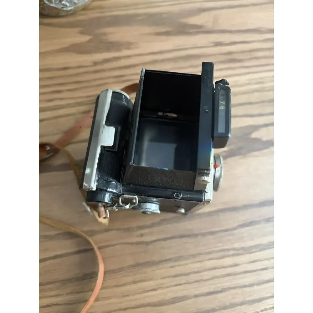KW Pilot Super Medium Format 6x6 120 Film SLR Camera w/ Enna Ennatar F3.5 75mm